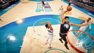 Next Story Image: PHOTOS: Karl-Anthony Towns at 2019 NBA All-Star Game